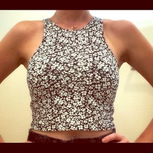 Flower Print Tank Top